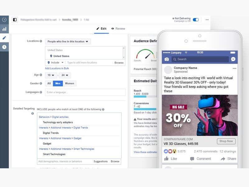 How do Google Ads and Facebook Ads work for dropshipping?