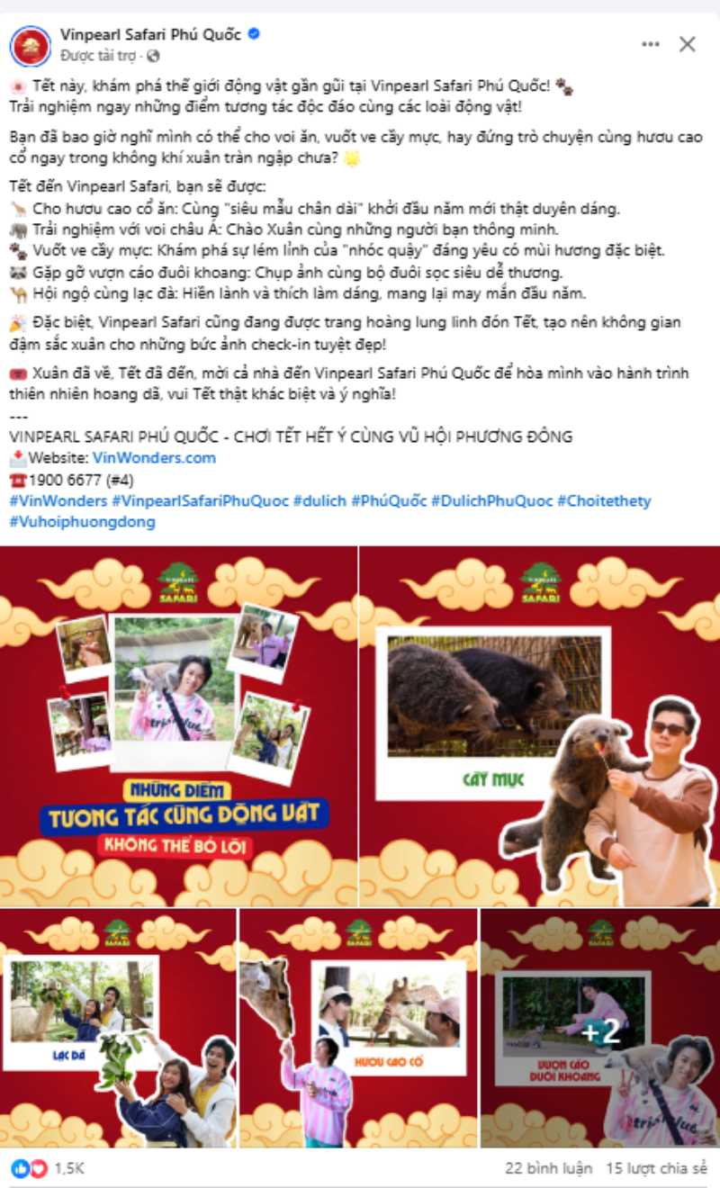 Vinpearl Safari Phu Quoc’s Awareness Advertisement