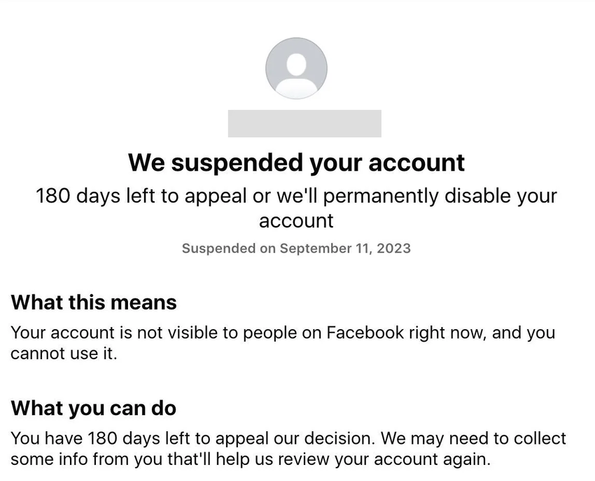 Advertisers should note that repeated or severe violations can result in a permanent ban