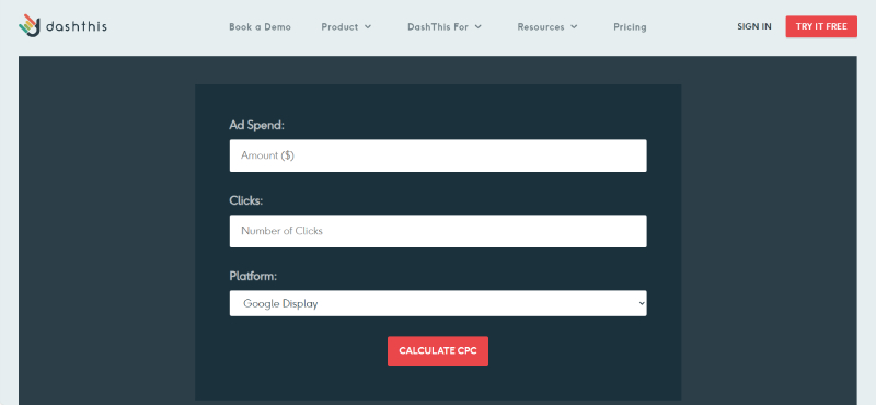 Top 4 CPC calculators for marketers
