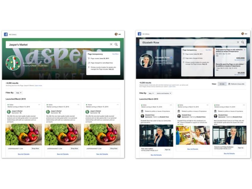 Facebook Ads Library offers marketers a free, quick way to analyze competitor campaigns