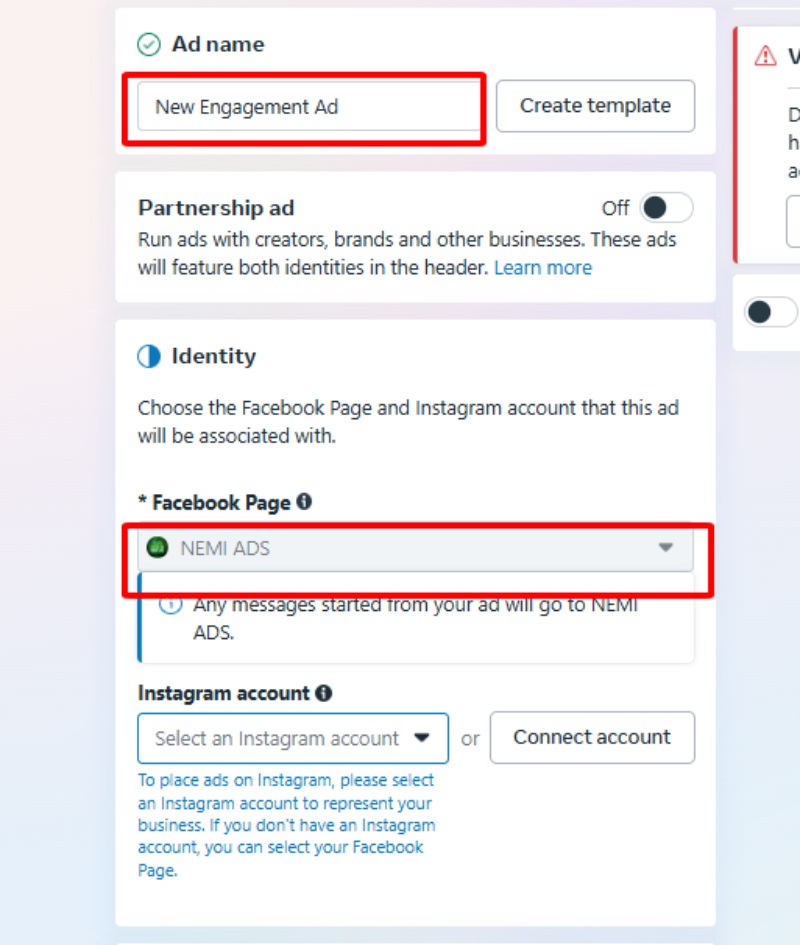 Create an ad