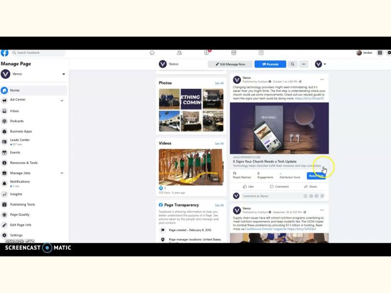 Churches can use Facebook ads to increase participation in services and special events
