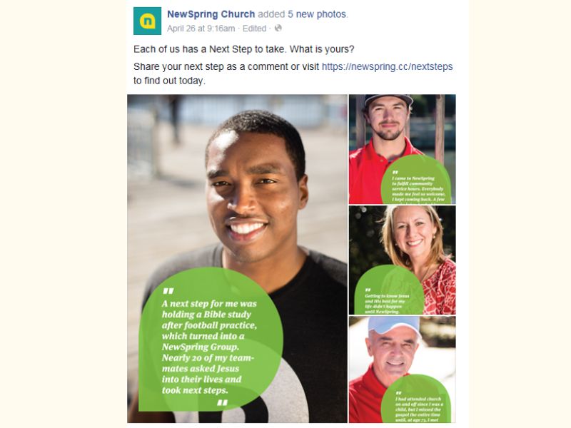 Using image ads as a way to show and demonstrate your memo throughout your campaign