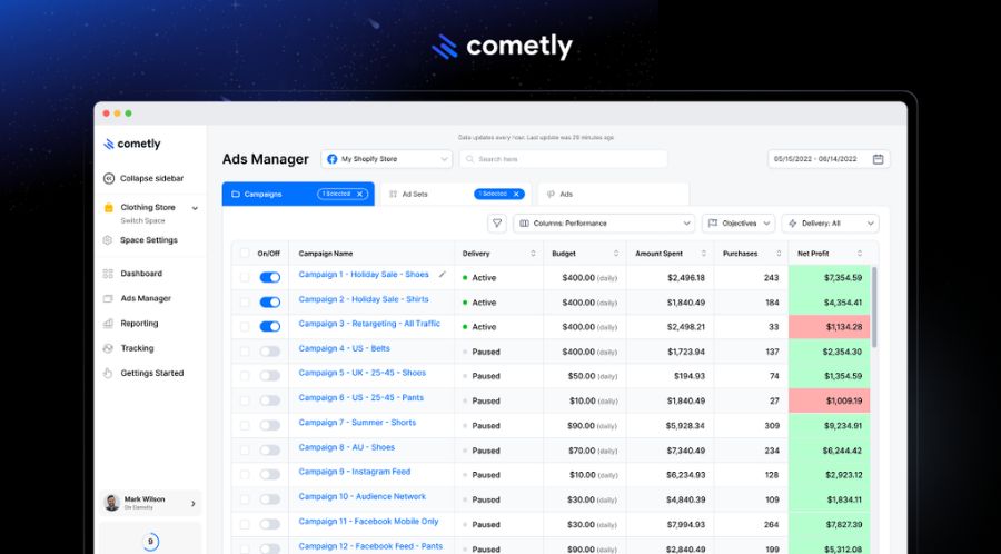 Cometly ad attribution tool