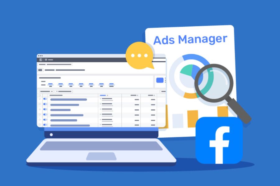 Facebook ads manager tool interface