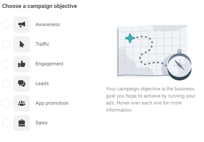 Campaign success starts with the right objective.