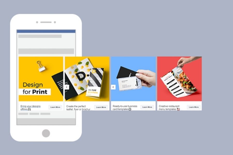Introduction to carousel ads on Facebook