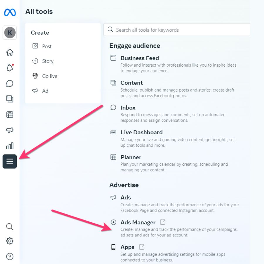 Create carousel ads in Ads Manager
