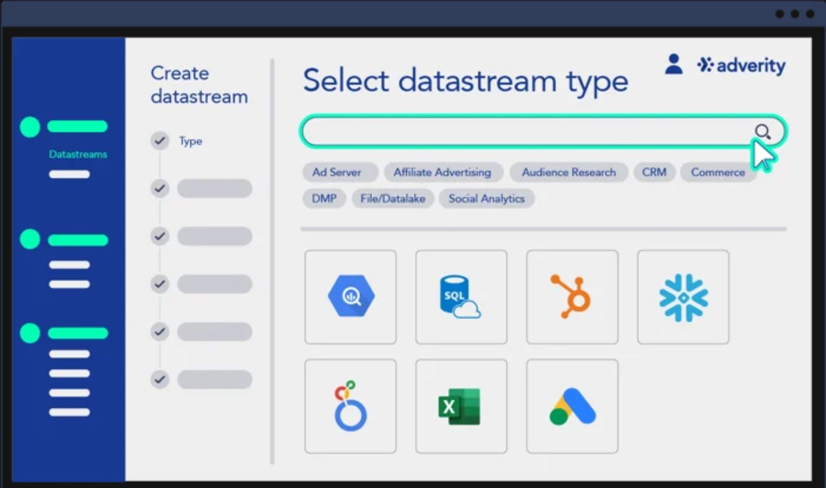 Adverity marketing data platform dashboard