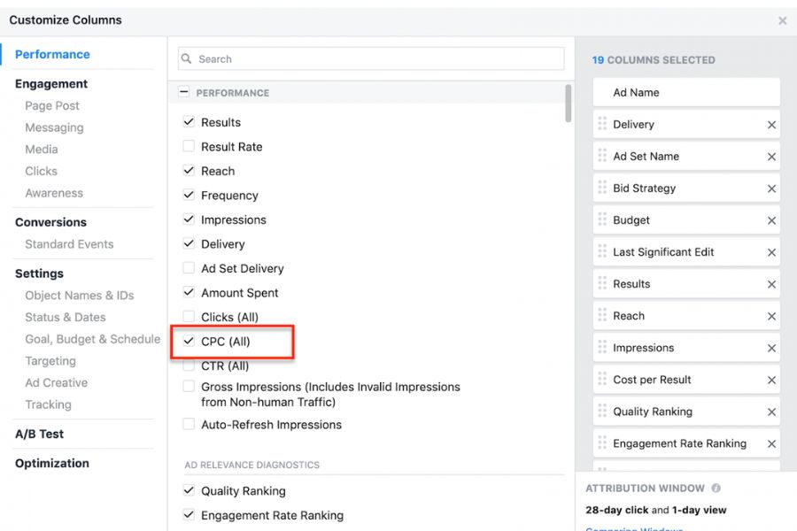 what is cpc in facebook ads