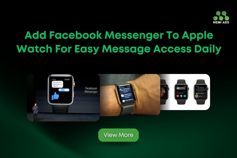Add Facebook Messenger To Apple Watch
