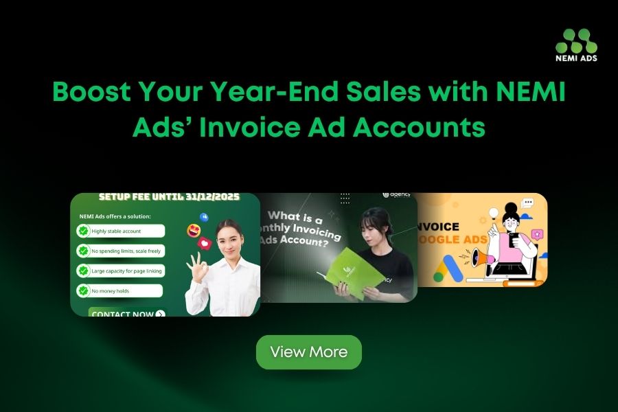 Boost Year-End Sales with NEMI Ads’ Facebook Invoice Accounts