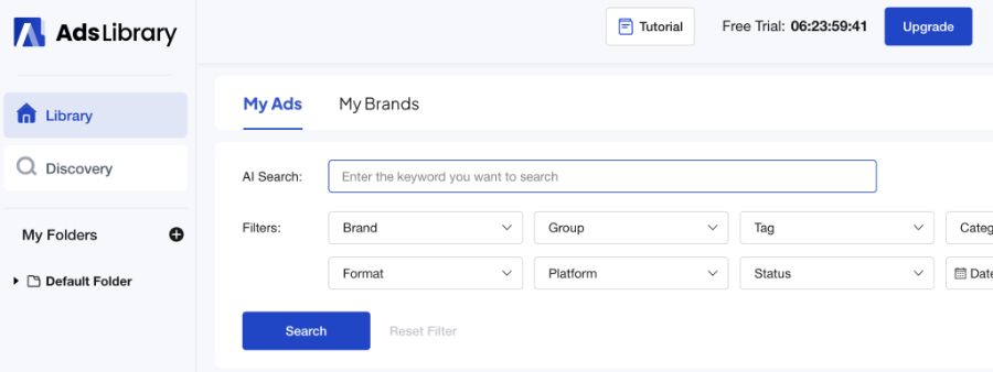 facebook ads library download