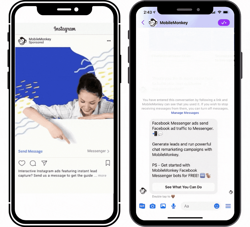 Messenger campaign audience reach