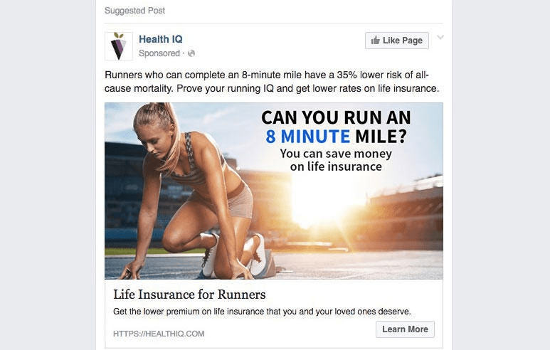 facebook ads for life insurance