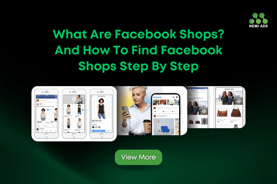 how to find facebook shops