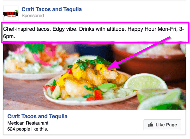 best facebook ads for restaurants